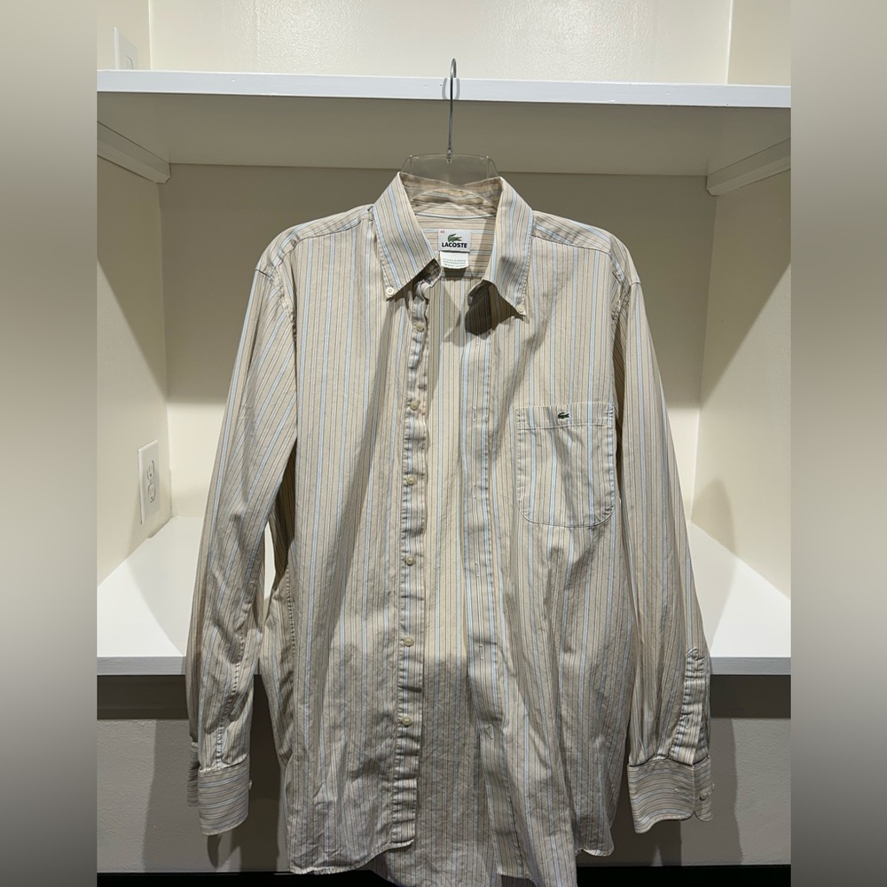 Men’s Lacoste Button Up Shirt